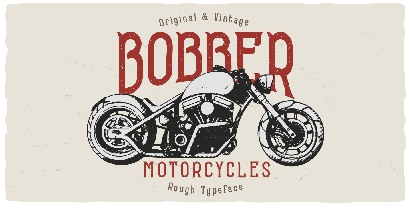 Example font Bobber Motorcycles #8